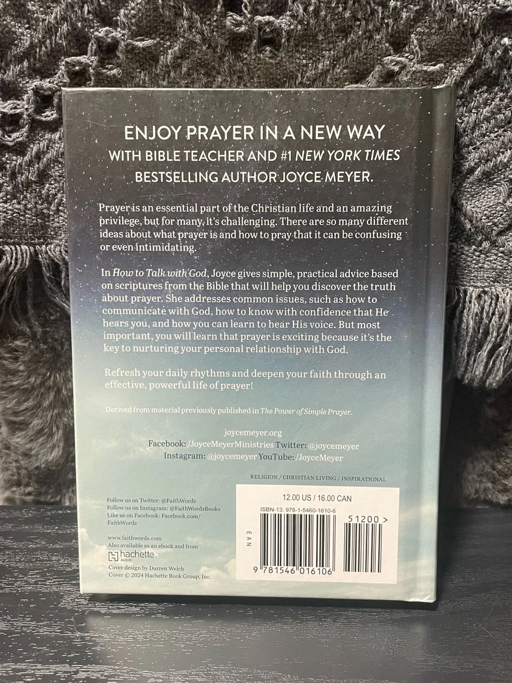 Faith Words 2024 Joyce Meyer How To Talk With God Book